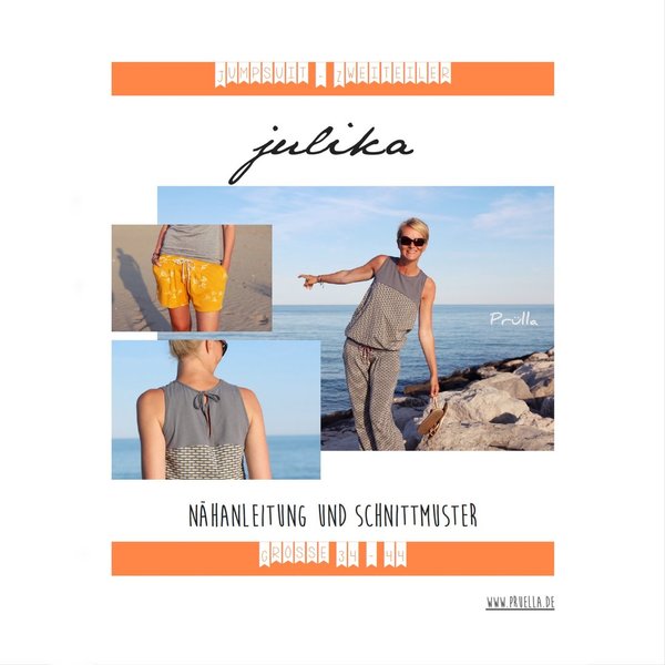 Ebook julika - Jumpsuit/ Zweiteiler/ kurze Hose in Gr. 34 - 44